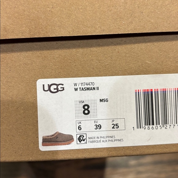 UGG Womens Tasman Slippers Moss Green - Picture 6 of 6